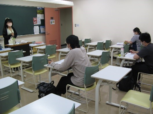 2年生の公務員受験コースの夏期講習の様子1